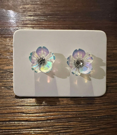 Cuties Mini Stud Earrings - Holo Blossom