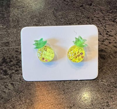 Cuties Mini Stud Earrings - Pineapple