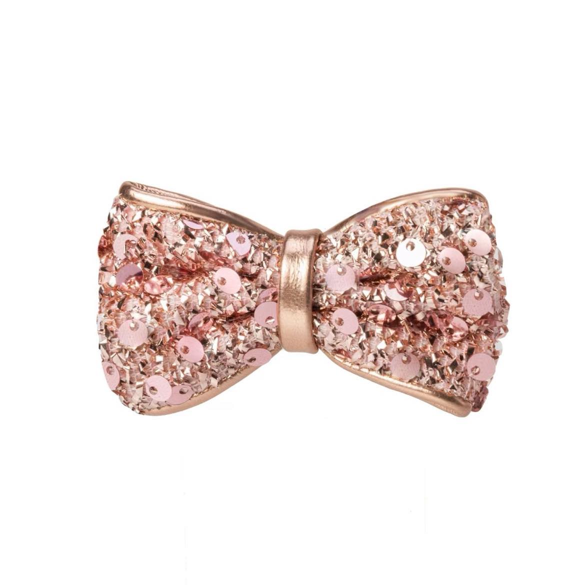 SugarPOP Bow Set - Dusty Rose Sequins