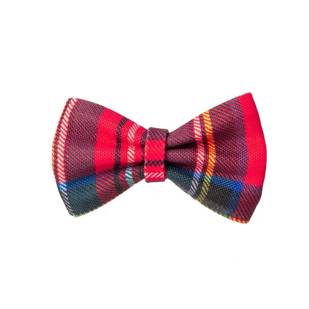SugarPOP Bow Set - Red Tartan