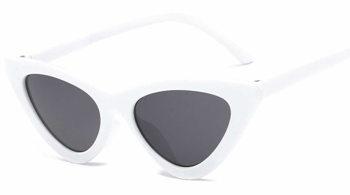 Fierce Kitty Sunnies - White