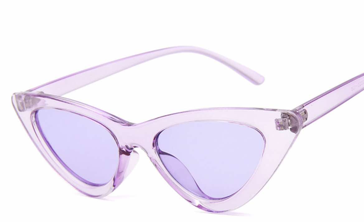 Fierce Kitty Sunnies - Grape Candy w Purple Lens