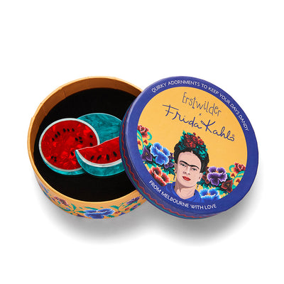 Erstwilder Frida Kahlo -  Viva la Vida Watermelons Brooch