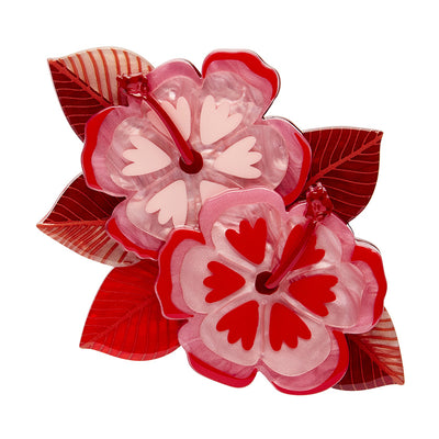 Erstwilder x Jocelyn Proust - Halcyon Hibiscus Brooch