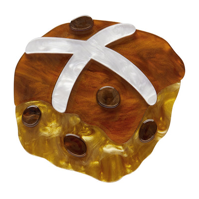 Erstwilder Hot Cross Cravings Brooch