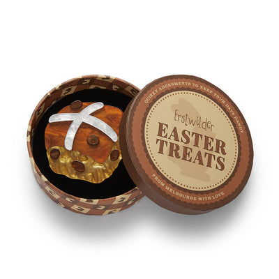 Erstwilder Hot Cross Cravings Brooch