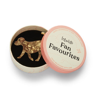 Erstwilder Fan Favourites - Goldie Fawn Brooch