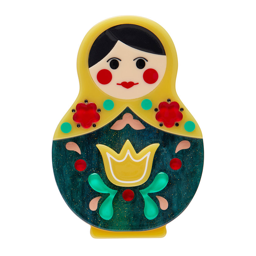 Erstwilder Fan Favourites - Matryoshka Memories Toy Brooch
