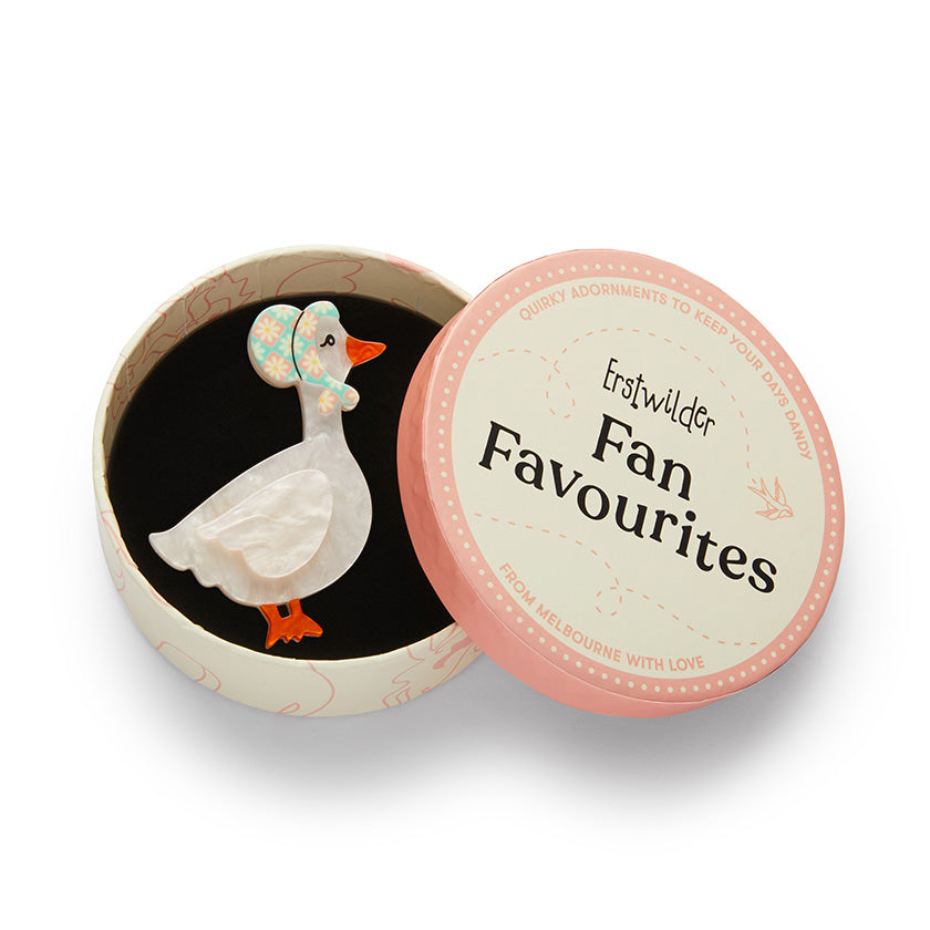 Erstwilder Fan Favourites - Martha Mother Goose Brooch