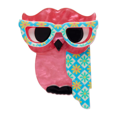 Erstwilder Fan Favourites - Waldo the Wacky Wise Owl Brooch