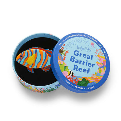 Erstwilder Great Barrier Reef - Harlequin Tuskfish Brooch