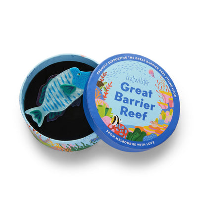 Erstwilder Great Barrier Reef - Maori Wrasse Brooch