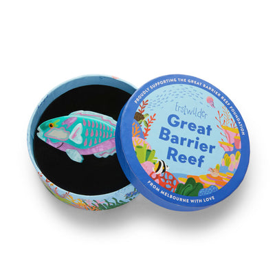 Erstwilder Great Barrier Reef - Bleeker's Parrotfish Brooch