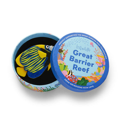 Erstwilder Great Barrier Reef - Emperor Angelfish Brooch