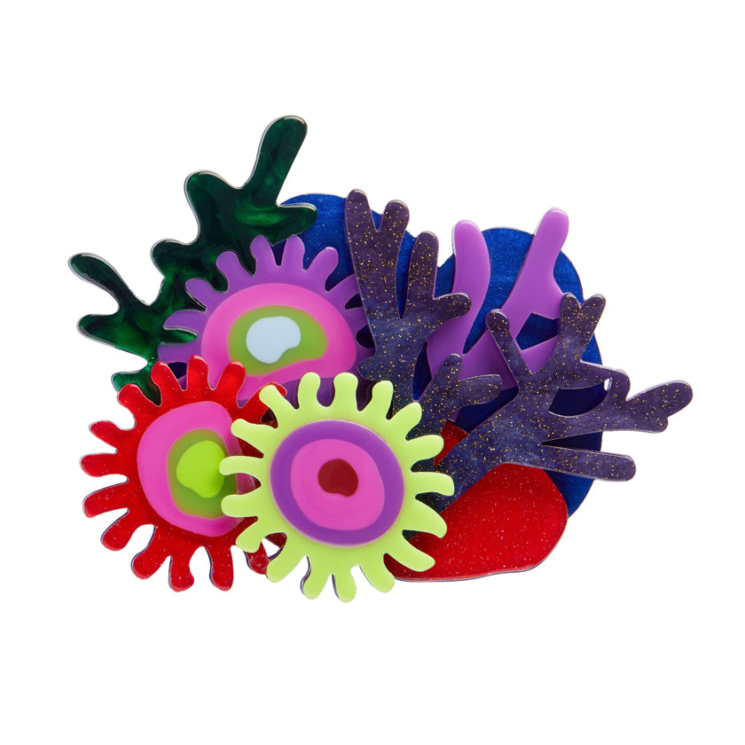 Erstwilder Great Barrier Reef - Deep Reef Corals Brooch