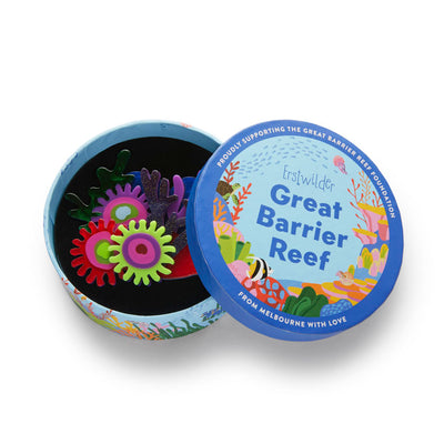 Erstwilder Great Barrier Reef - Deep Reef Corals Brooch