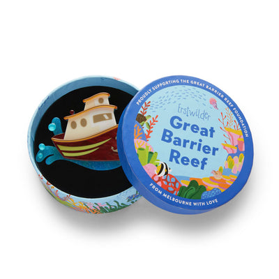 Erstwilder Great Barrier Reef - Seas the Day Brooch