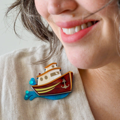 Erstwilder Great Barrier Reef - Seas the Day Brooch