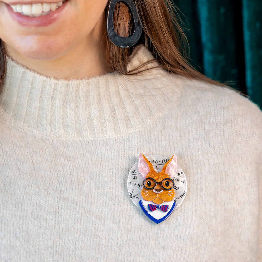 Erstwilder x Lucia Heffernan - The Brightest Bunny Brooch