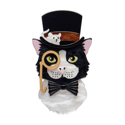 Erstwilder x Lucia Heffernan - The Posh Pussycat Brooch