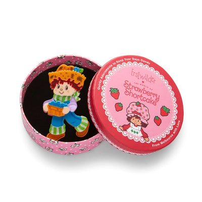 Erstwilder x Strawberry Shortcake - Huckleberry Pie Brooch