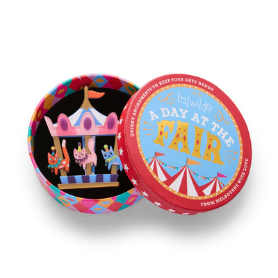 Erstwilder - A Day at the Fair - Meowy Go-Round Brooch