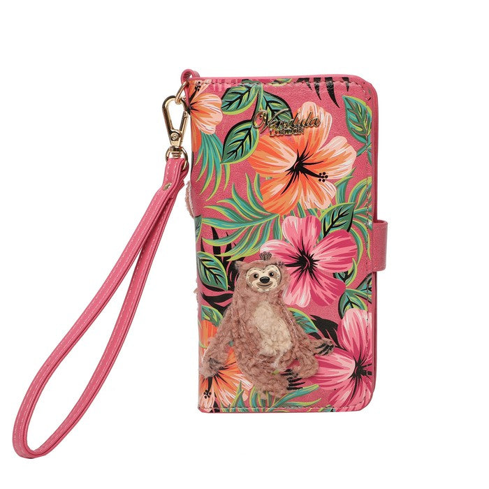 Vendula Animal Park - Sloane Sloth Universal Flip Phone Case