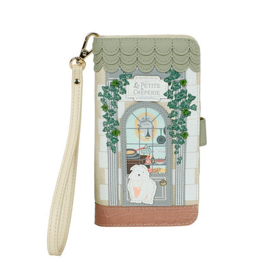 Vendula La Petite Creperie Universal Flip Phone Wallet