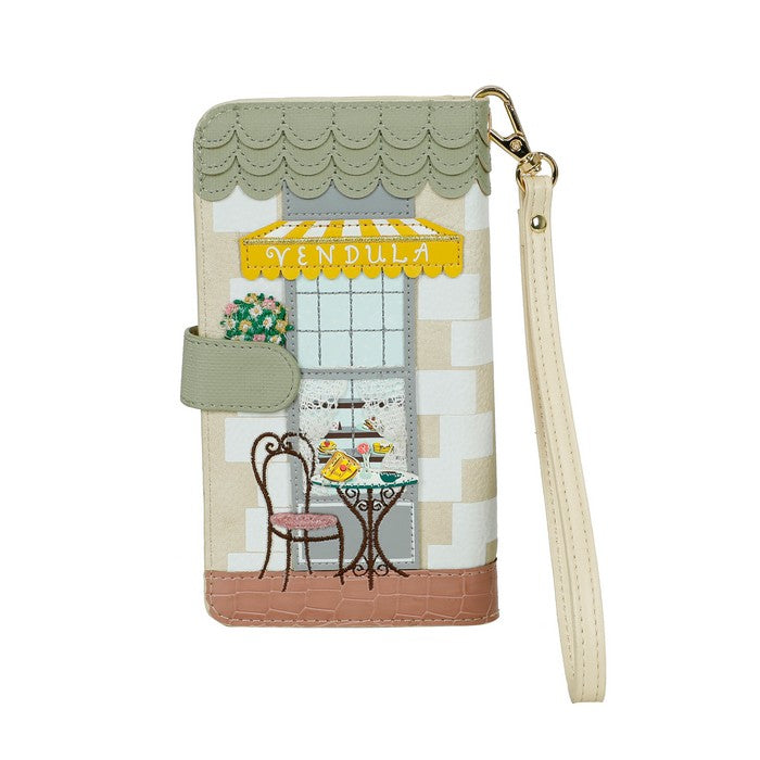 Vendula La Petite Creperie Universal Flip Phone Wallet