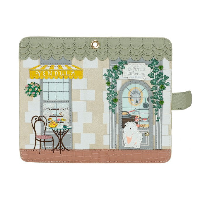 Vendula La Petite Creperie Universal Flip Phone Wallet