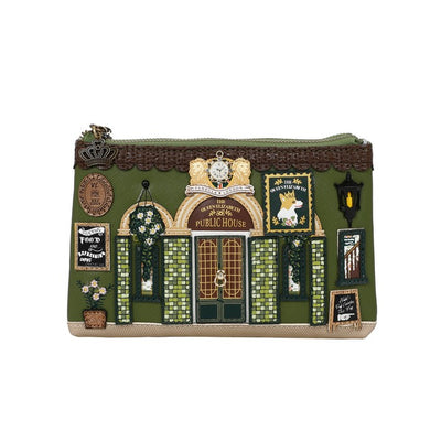 Vendula The Queen Elizabeth Pub Double Zipper Coin Purse