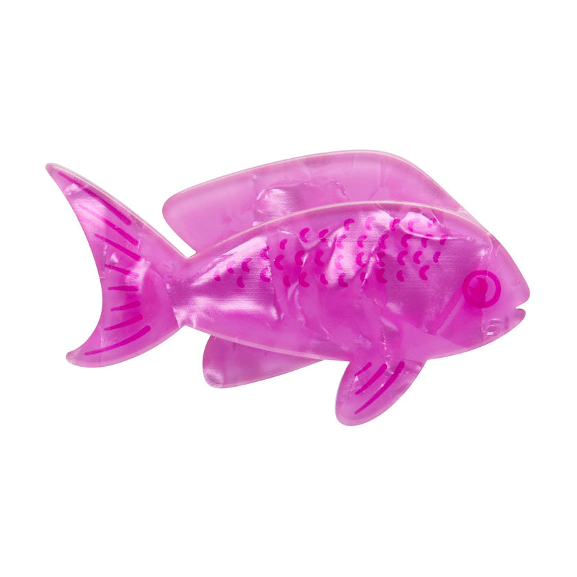 Erstwilder Great Barrier Reef - Pink Fish Mini Simplified Brooch