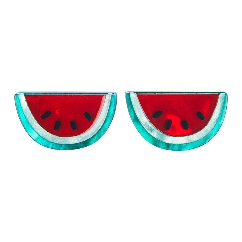 Erstwilder Frida Kahlo-  Viva La Vida Watermelons Stud Earrings