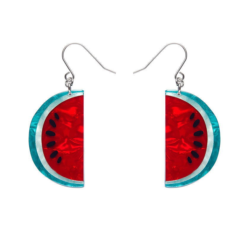 Erstwilder Frida Kahlo- Viva la Vida Watermelons Drop Earrings