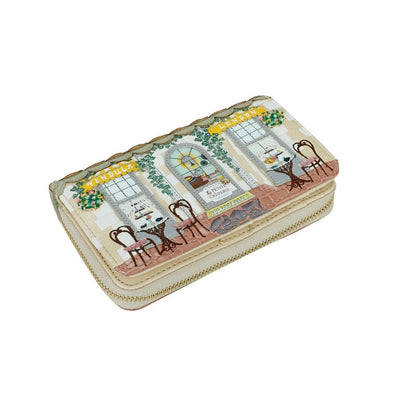Vendula La Petite Creperie Medium Ziparound Wallet