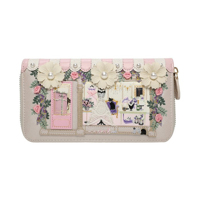 Vendula Wedding Shop Large Ziparaound Wallet