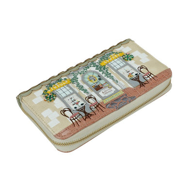 Vendula La Petite Creperie Large Ziparound Wallet