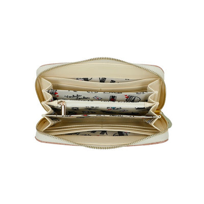 Vendula La Petite Creperie Large Ziparound Wallet