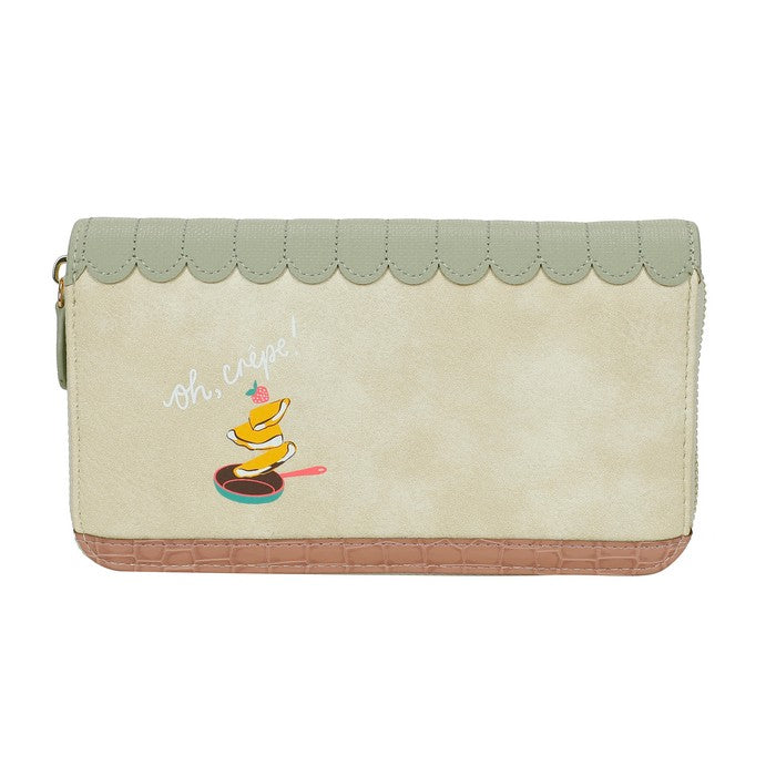 Vendula La Petite Creperie Large Ziparound Wallet