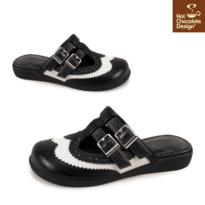 Hot Chocolate Design Classic Brogue Clogs