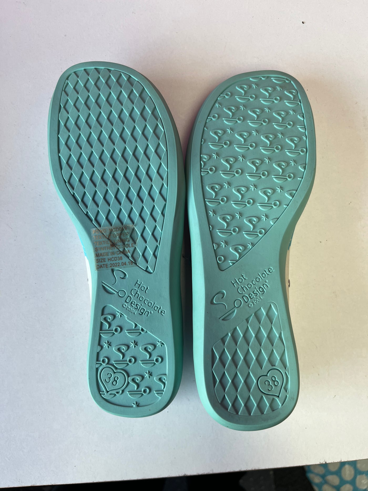 IMPERFECT 28 - Brogue Turquoise 8/38