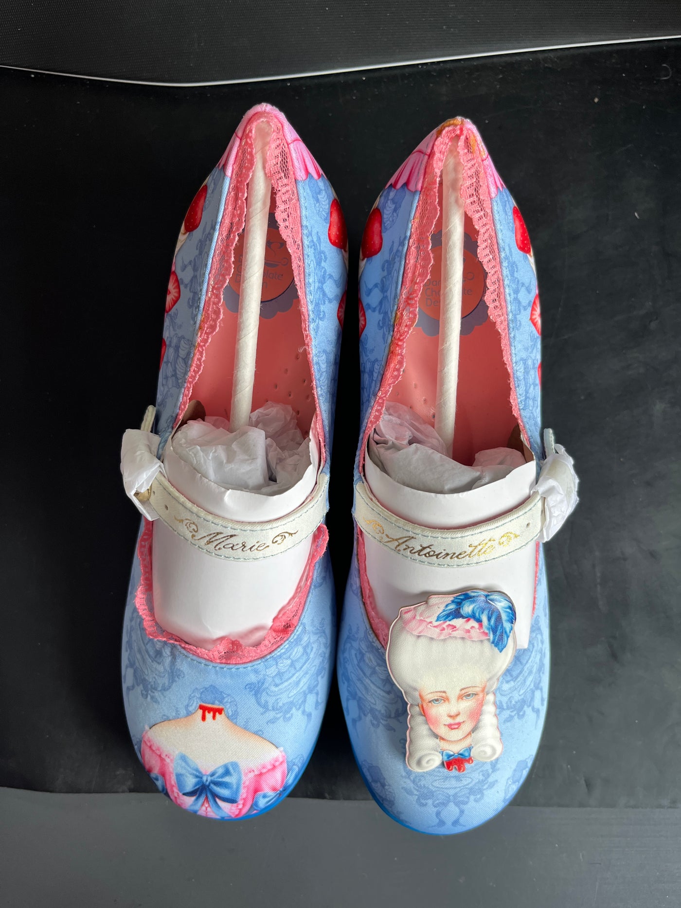 IMPERFECT 32 - Marie Antoinette Mid Heel US6/VZ36