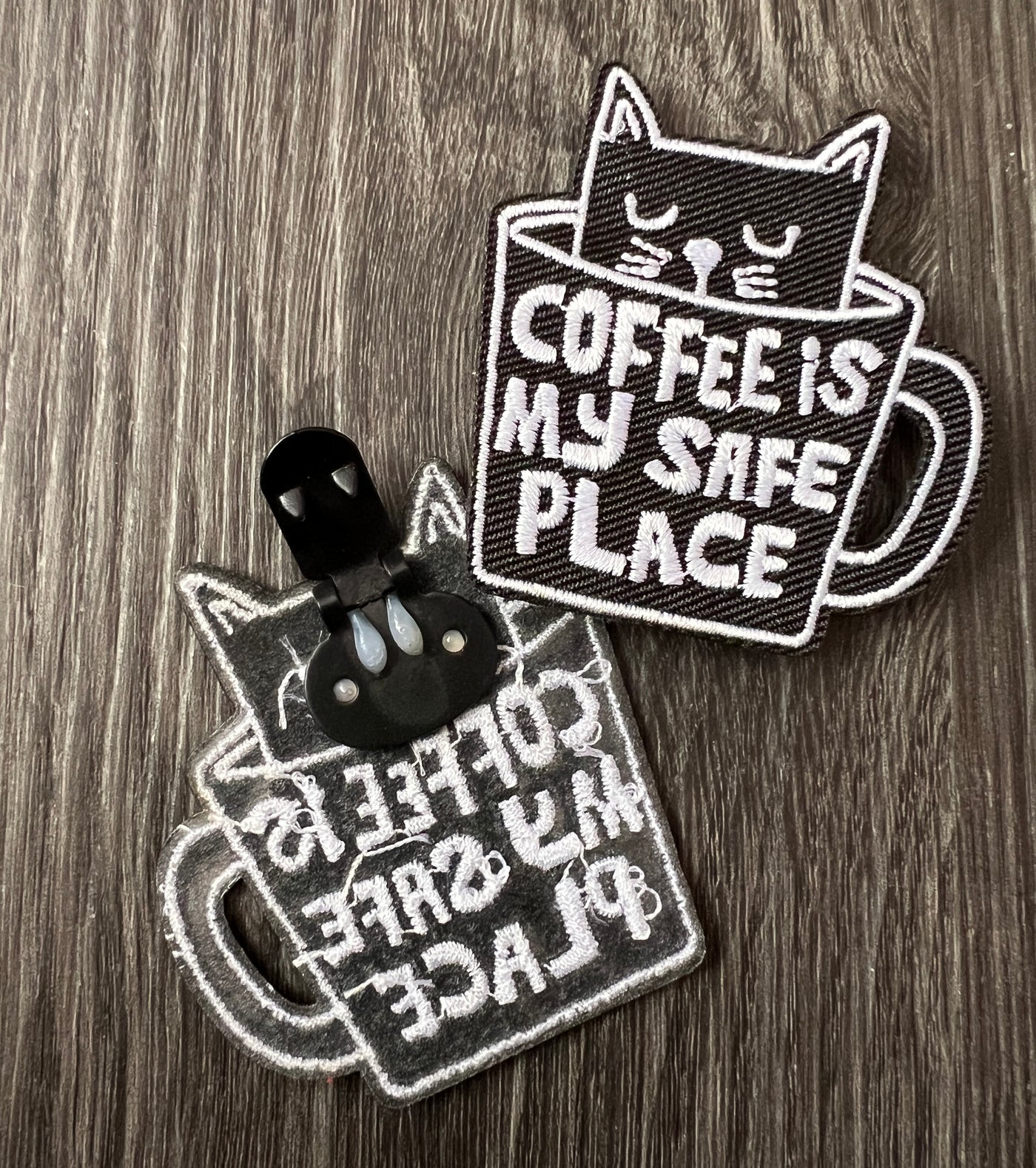 Popping Candy Shoe Clips - Coffee Catty