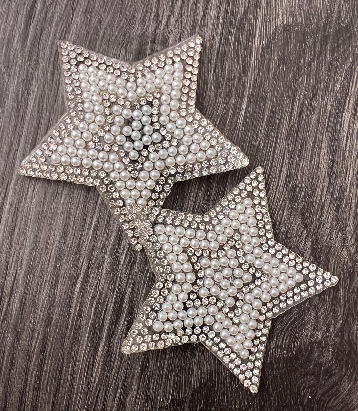 Popping Candy Shoe Clips - Pearl Star