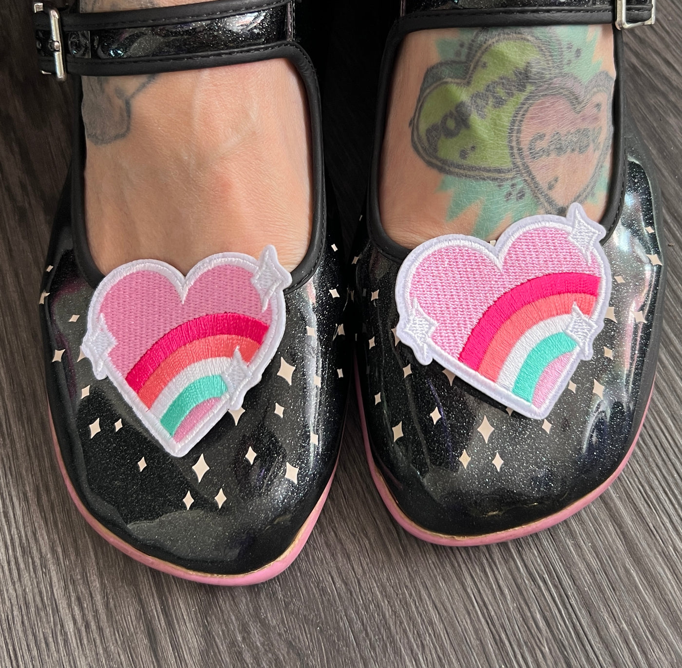Popping Candy Shoe Clips - Pink Puffy Love