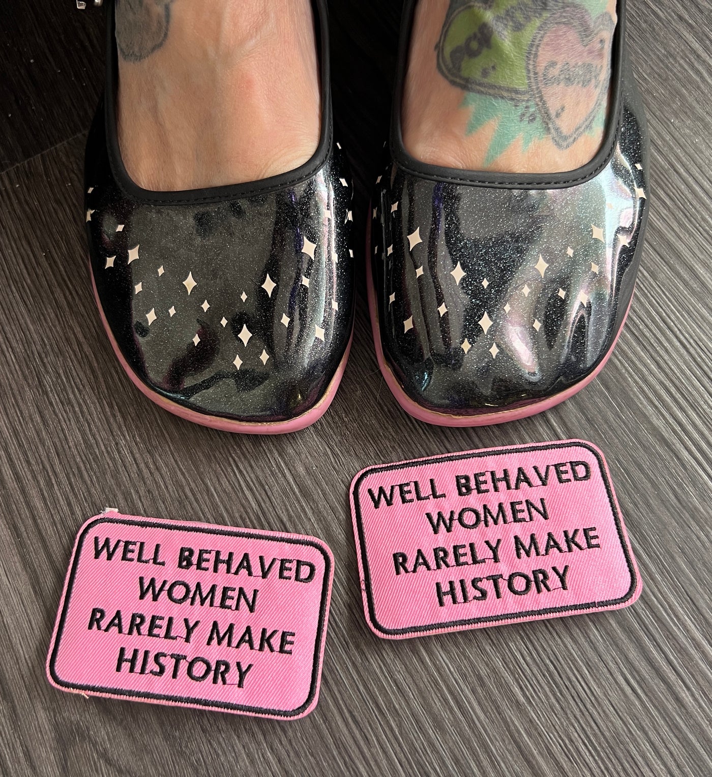 Popping Candy Shoe Clips - Well Behaved Women?