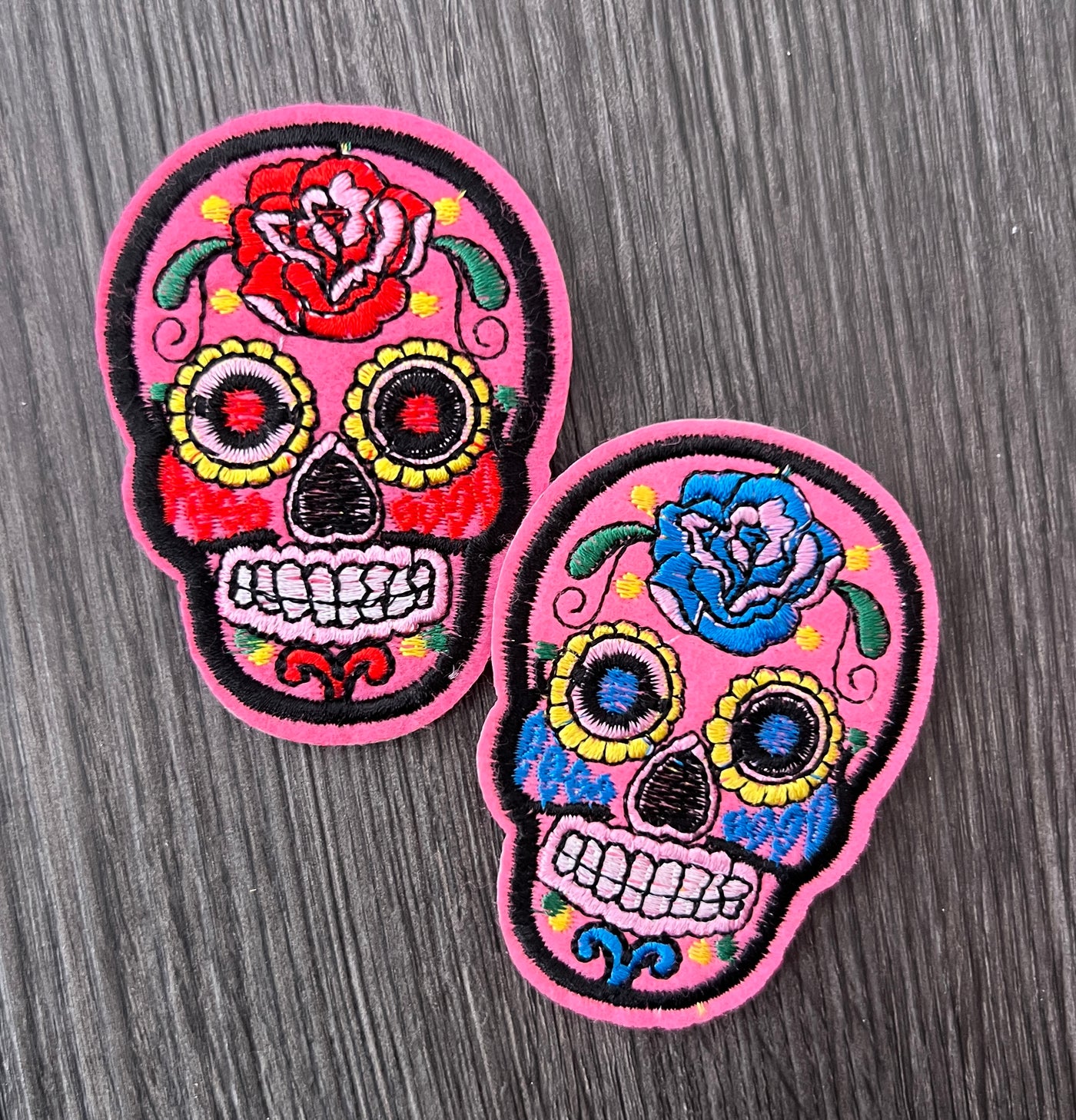Popping Candy Shoe Clips - Sugar Skulls