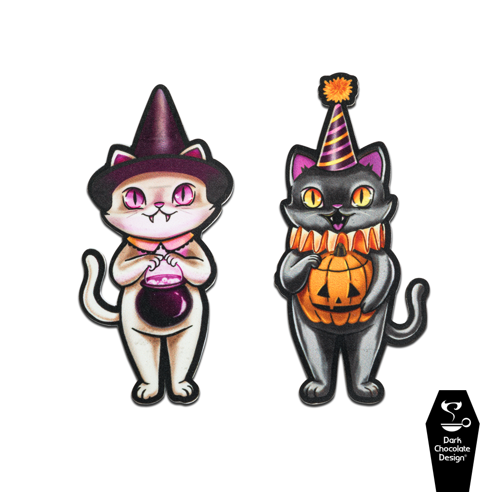 Hot Chocolate Design - Trick or Kittens!