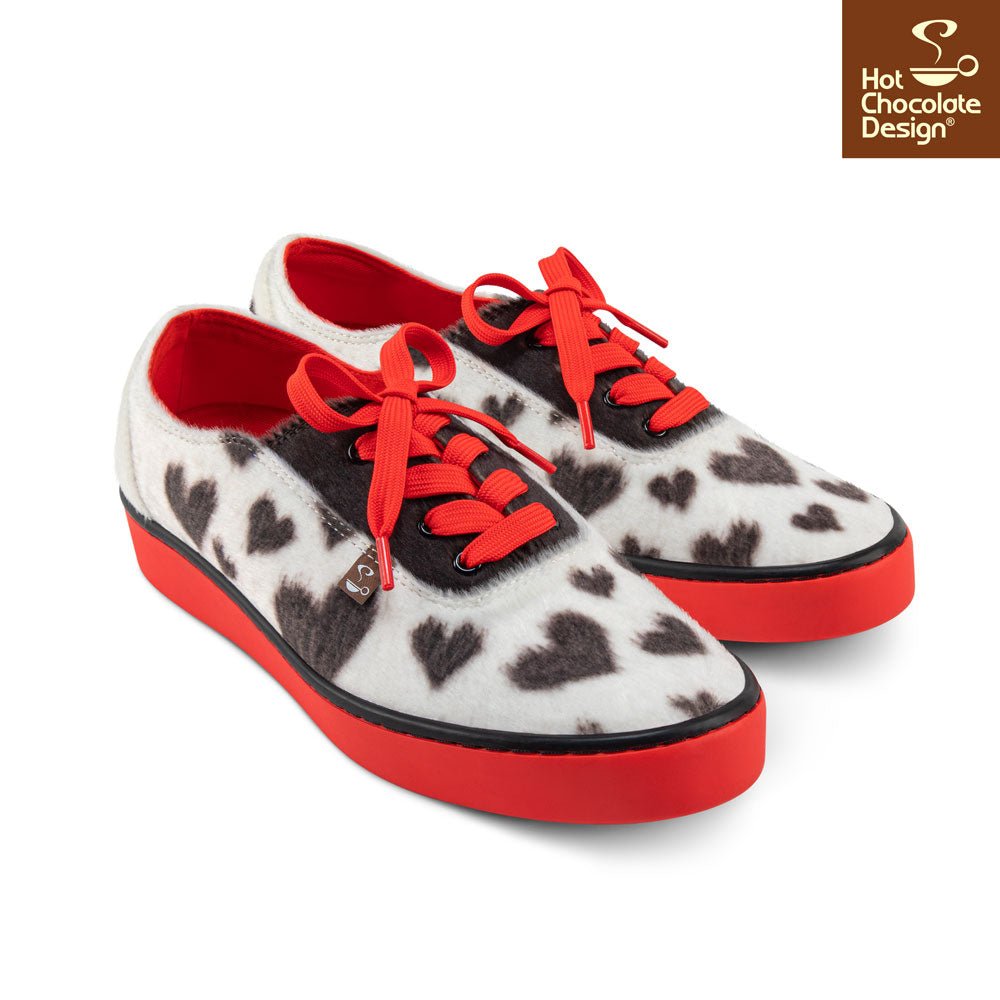 Hot Chocolate Design Polka Pup Love Sneakers Popping Candy