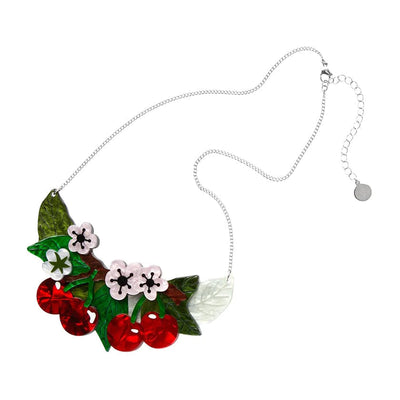 Erstwilder - Blossoming Cherries Statement Necklace